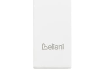 Rundt bord Maletto - Hvit, gjennomsiktig - Hagemøbler & utemiljø - Hagebord - Spisebord ute