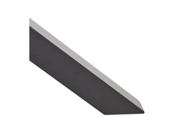 Rundt bord Maletto - Svart, gjennomsiktig, Svart, Gjennomsiktig - Hagemøbler & utemiljø - Hagebord - Spisebord ute