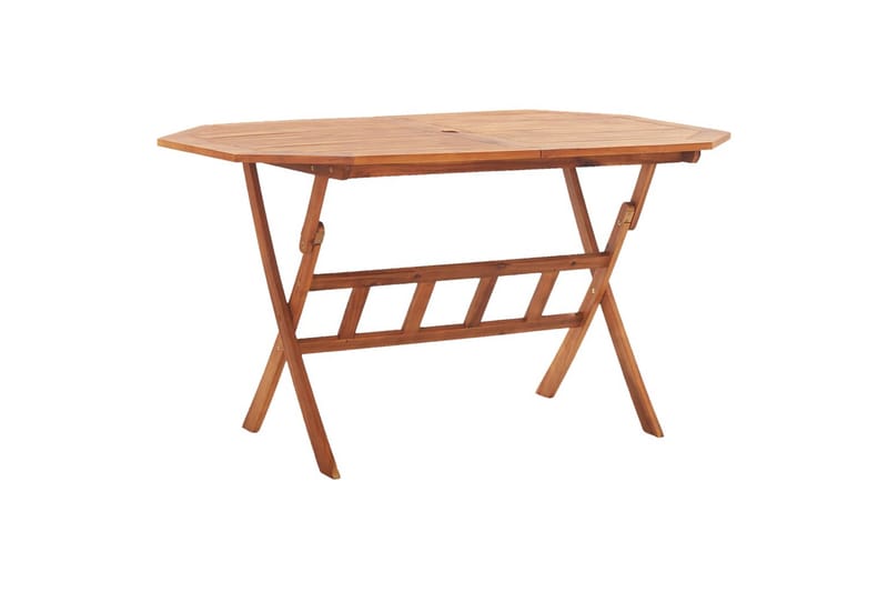 Sammenleggbart hagebord 135x85x75 cm heltre akasie - Spisebord ute Sammenleggbart hagebord 135x85x75 cm heltre akasie - Spisebord ute
