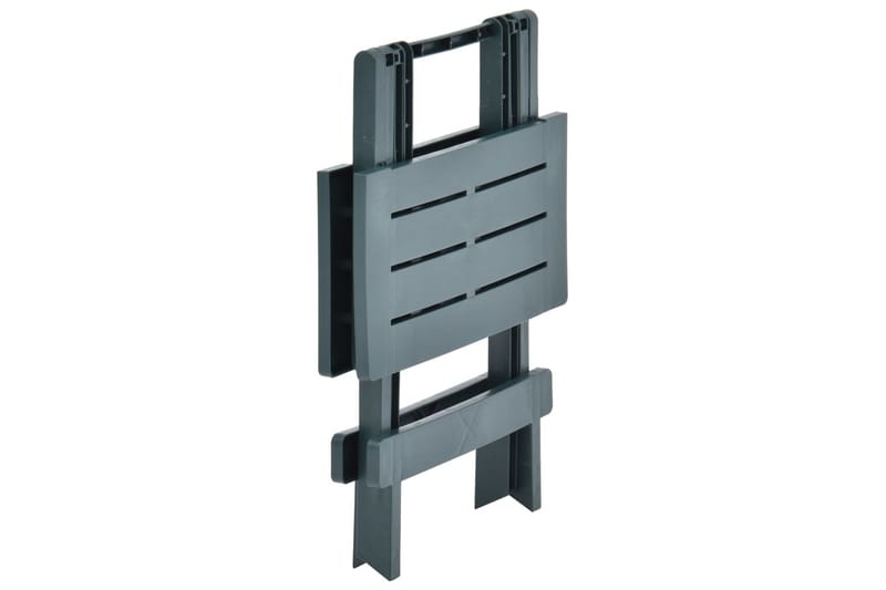 Sammenleggbart hagebord grønn 45x43x50 cm plast -   - Cafébord