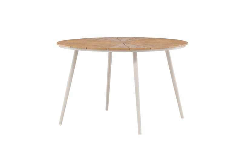 San Vito Spisebord Utendørs 120 cm - Beige - Hagemøbler & utemiljø - Hagebord - Spisebord ute