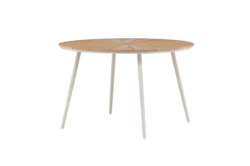 San Vito Spisebord Utendørs 120 cm - Beige - Hagemøbler & utemiljø - Hagebord - Spisebord ute