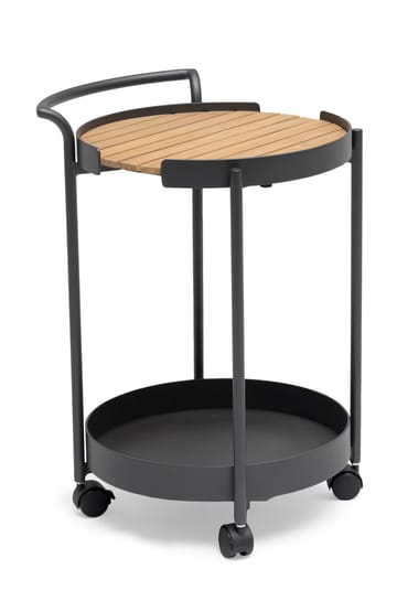 Serveringsvogn Hillerstorp Lindeby - Mørkegrå - Hagemøbler & utemiljø - Hagebord - Barbord utendørs