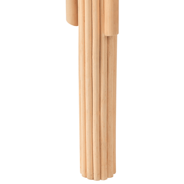 Sett med 3 sofabord utendørs Paralia rotting - Naturlig/beige - Hagemøbler & utemiljø - Hagebord - Loungebord & Sofabord utendørs