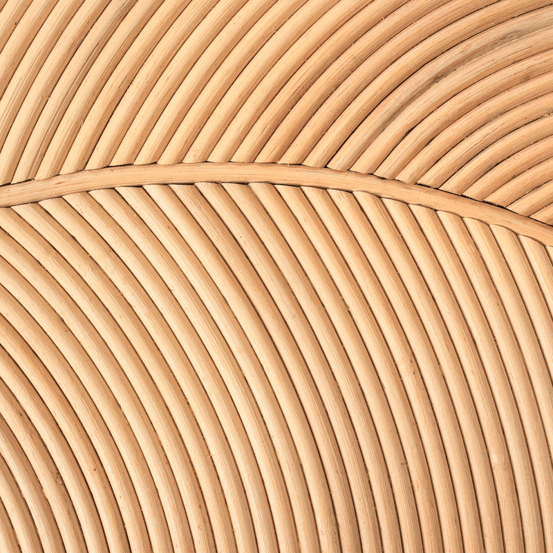 Sett med 3 sofabord utendørs Paralia rotting - Naturlig/beige - Hagemøbler & utemiljø - Hagebord - Loungebord & Sofabord utendørs