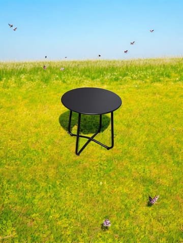 Seville Sidebord Rund Ø45 cm - Svart - Hagemøbler & utemiljø - Hagebord - Sidebord utendørs