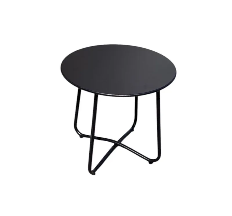 Seville Sidebord Rund Ø45 cm, Svart