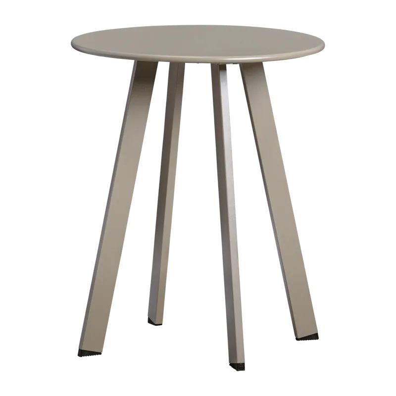 Sidebord Fer 49 cm rundt utendørs, Sand