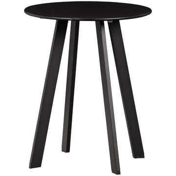 Sidebord Fer 49 cm rundt utendørs - Svart - Hagemøbler & utemiljø - Hagebord - Sidebord utendørs
