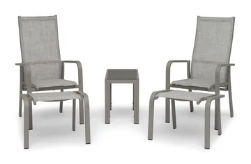 Sidebord Hillerstorp Hånger 60x35x47 cm - Sand - Hagemøbler & utemiljø - Hagebord - Sidebord utendørs