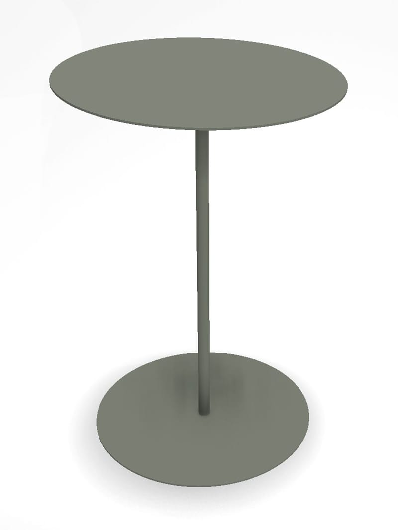 Sidebord Hillerstorp Jet set Ø45x67 cm, Grågrønn