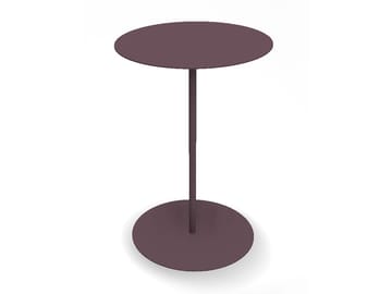 Sidebord Hillerstorp Jet set Ø45x67 cm - Lilla - Hagemøbler & utemiljø - Hagebord - Sidebord utendørs