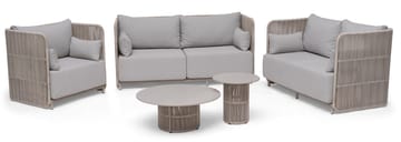 Sidebord Hillerstorp Kattvik Ø80 - Grå - Hagemøbler & utemiljø - Hagebord - Sidebord utendørs