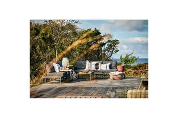 Sidebord Hillerstorp Oxelunda Høyt Grå - Hagemøbler & utemiljø - Hagebord - Sidebord utendørs