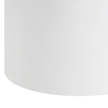 Sidebord utendørs Arsoli 43x58 cm - Hvit - Hagemøbler & utemiljø - Hagebord - Sidebord utendørs