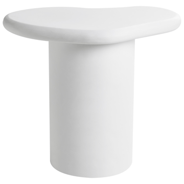 Sidebord utendørs Arsoli 43x58 cm - Hvit - Hagemøbler & utemiljø - Hagebord - Sidebord utendørs