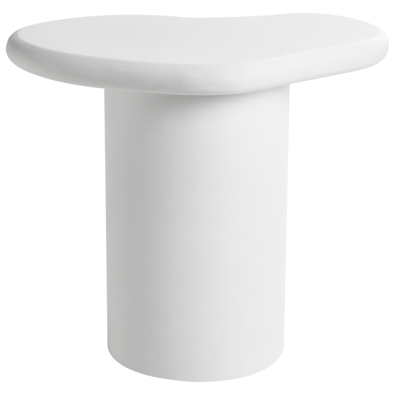 Sidebord utendørs Arsoli 43x58 cm - Hvit - Hagemøbler & utemiljø - Hagebord - Sidebord utendørs