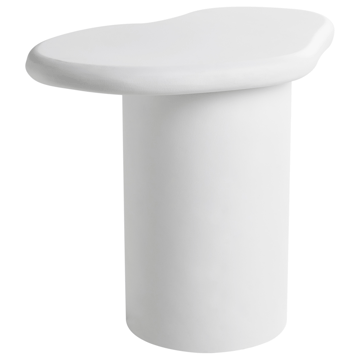 Sidebord utendørs Arsoli 43x58 cm - Hvit - Hagemøbler & utemiljø - Hagebord - Sidebord utendørs