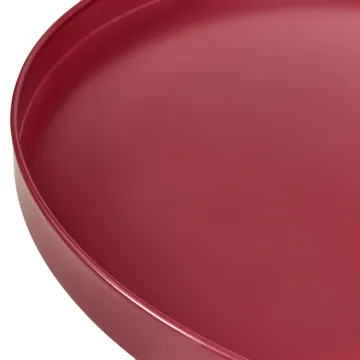 Sidebord utendørs Cavinia 40 cm Jern - vinrød - Hagemøbler & utemiljø - Hagebord - Sidebord utendørs