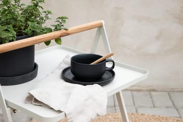 Clarin Sidebord 45 cm - Beige - Hagemøbler & utemiljø - Hagebord - Sidebord utendørs