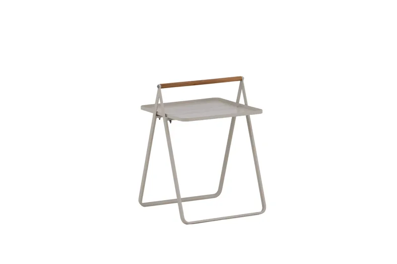 Clarin Sidebord 45 cm - Beige - Hagemøbler & utemiljø - Hagebord - Sidebord utendørs