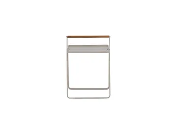 Clarin Sidebord 45 cm - Beige - Hagemøbler & utemiljø - Hagebord - Sidebord utendørs