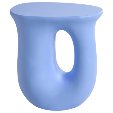 Sidebord utendørs Idro 42 cm - Blå - Hagemøbler & utemiljø - Hagebord - Sidebord utendørs