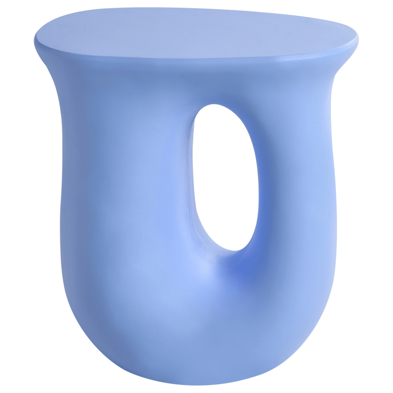 Sidebord utendørs Idro 42 cm - Blå - Hagemøbler & utemiljø - Hagebord - Sidebord utendørs