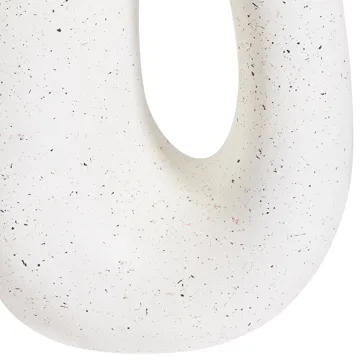 Sidebord utendørs Idro 42 cm terrazzoeffekt - Hvit - Hagemøbler & utemiljø - Hagebord - Sidebord utendørs