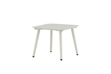 Lina Sidebord 40 cm - Beige - Hagemøbler & utemiljø - Hagebord - Sidebord utendørs