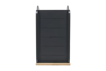 Portals Rullebord 92 cm - Svart/Tre - Hagemøbler & utemiljø - Hagebord - Sidebord utendørs