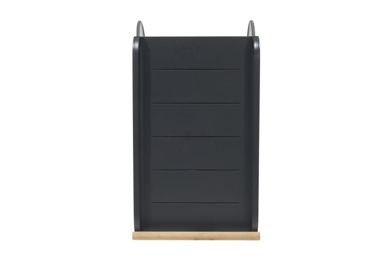 Portals Rullebord 92 cm - Svart/Tre - Hagemøbler & utemiljø - Hagebord - Sidebord utendørs