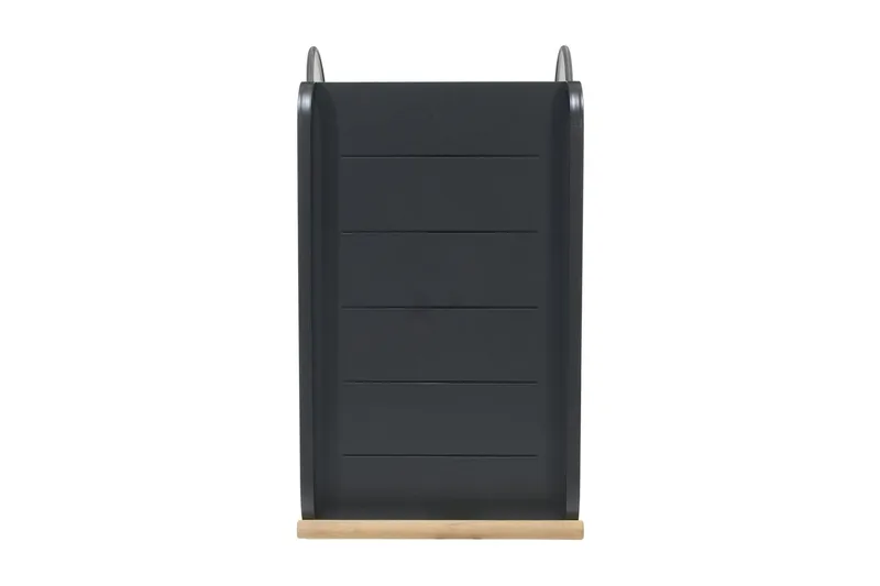 Portals Rullebord 92 cm - Svart/Tre - Hagemøbler & utemiljø - Hagebord - Sidebord utendørs