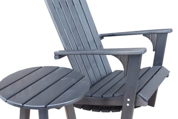 Rolston Avlastningsbord - Kaffesvart - Hagemøbler & utemiljø - Hagebord - Sidebord utendørs