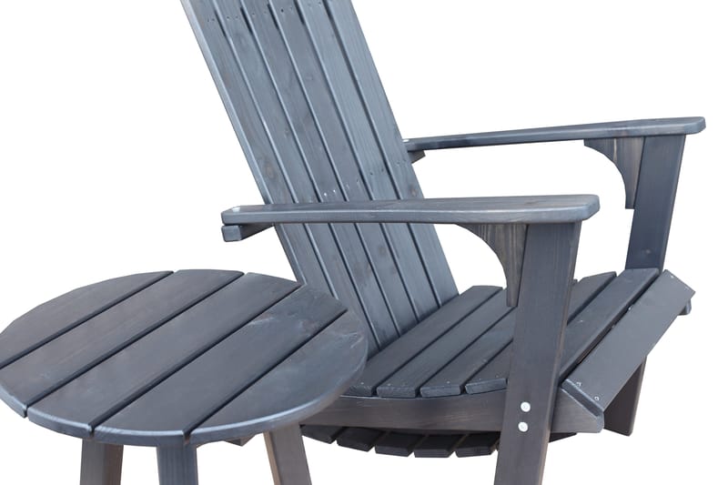 Rolston Avlastningsbord - Kaffesvart - Hagemøbler & utemiljø - Hagebord - Sidebord utendørs