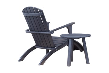 Rolston Avlastningsbord - Kaffesvart - Hagemøbler & utemiljø - Hagebord - Sidebord utendørs