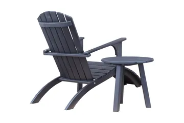 Rolston Avlastningsbord - Kaffesvart - Hagemøbler & utemiljø - Hagebord - Sidebord utendørs