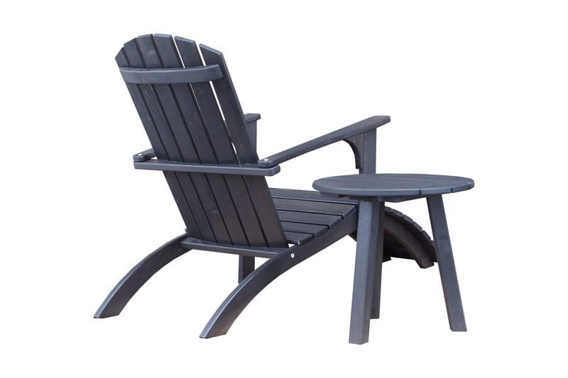 Rolston Avlastningsbord - Kaffesvart - Hagemøbler & utemiljø - Hagebord - Sidebord utendørs