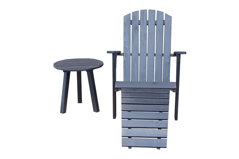 Rolston Avlastningsbord - Kaffesvart - Hagemøbler & utemiljø - Hagebord - Sidebord utendørs