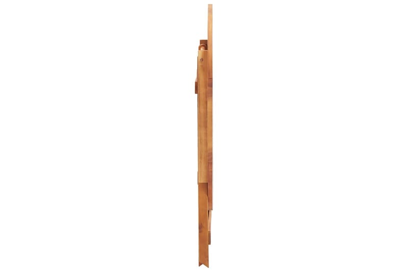 Sammenleggbart hagebord 90x75 cm heltre akasie - Sidebord utendørs