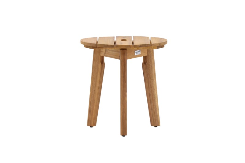 Sidebord Chania 40 cm Rundt Brun - Sidebord utendørs