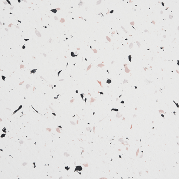 Sidebord utendørs Tellaro 32x37 cm terrazzoeffekt - Hvit - Hagemøbler & utemiljø - Hagebord - Sidebord utendørs