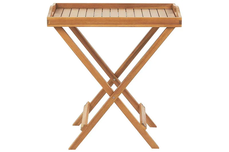 Sidobord Beliani Java Light wood - Hagemøbler & utemiljø - Hagebord - Sidebord utendørs