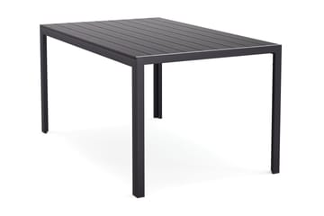 Siri Spisebord 90x150 cm - Svart - Hagemøbler & utemiljø - Hagebord - Spisebord ute