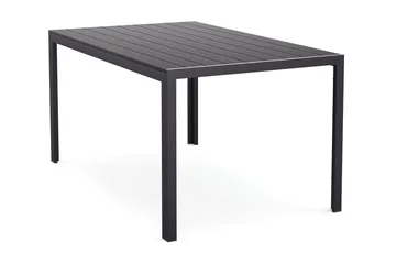 Siri Spisebord 90x150 cm - Svart - Hagemøbler & utemiljø - Hagebord - Spisebord ute
