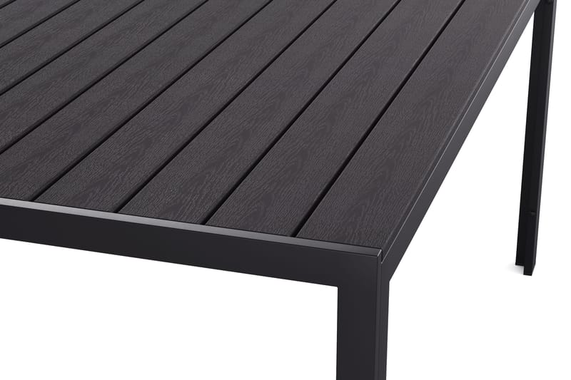 Siri Spisebord 90x150 cm - Svart - Hagemøbler & utemiljø - Hagebord - Spisebord ute