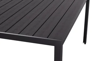 Siri Spisebord 90x150 cm - Svart - Hagemøbler & utemiljø - Hagebord - Spisebord ute