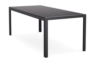 Siri Spisebord 90x205 cm - Svart - Hagemøbler & utemiljø - Hagebord - Spisebord ute