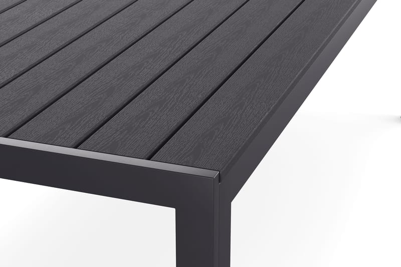 Siri Spisebord 90x205 cm - Svart - Hagemøbler & utemiljø - Hagebord - Spisebord ute