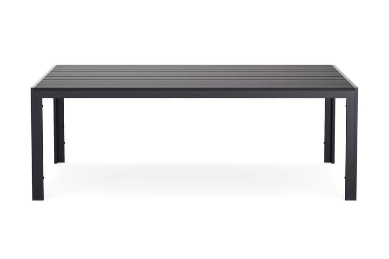 Siri Spisebord 90x205 cm - Svart - Hagemøbler & utemiljø - Hagebord - Spisebord ute